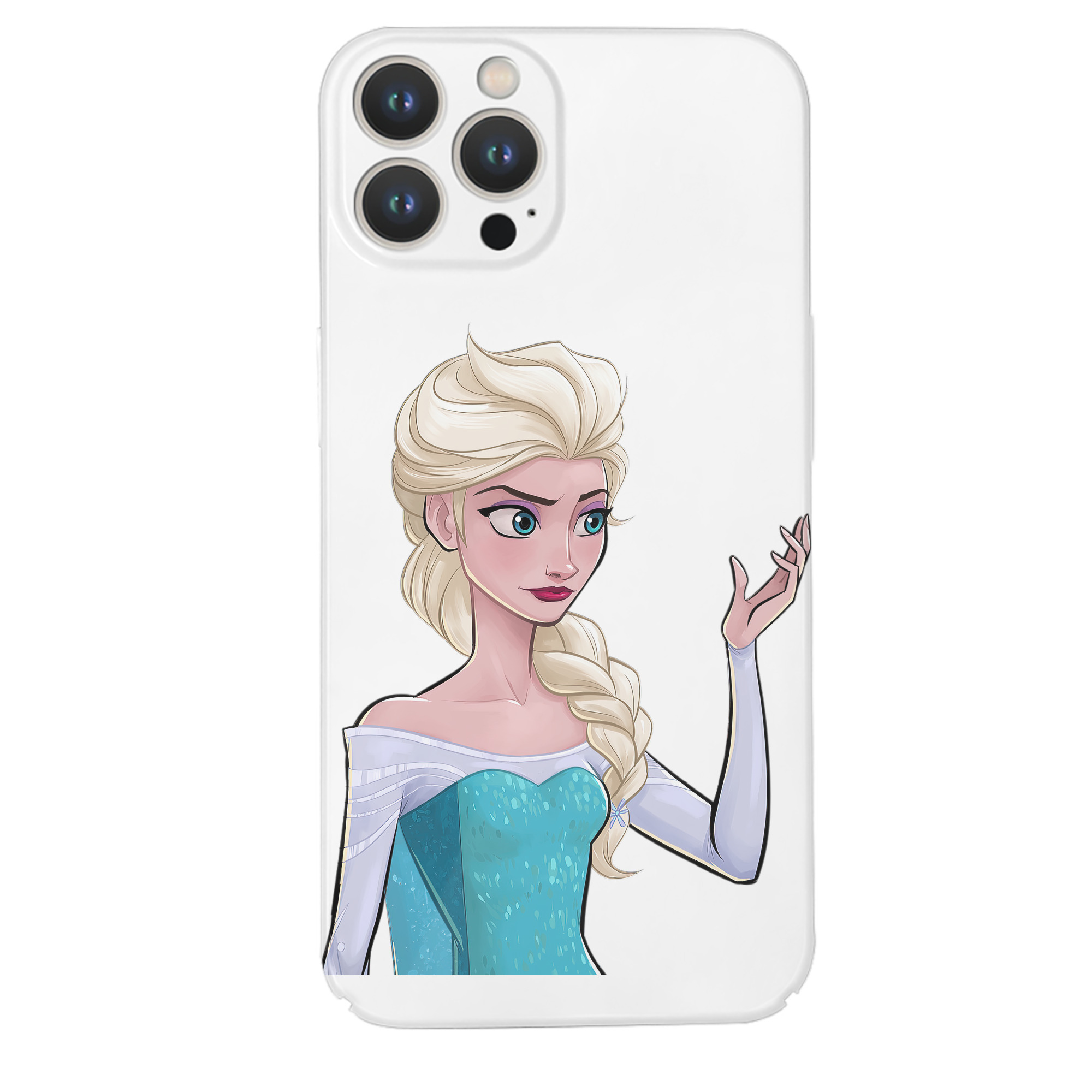（画像用） アナと雪の女王 アンナ エルサ Frozen Anna Elsa 【iPhone 14シリーズ対応】ハードケース